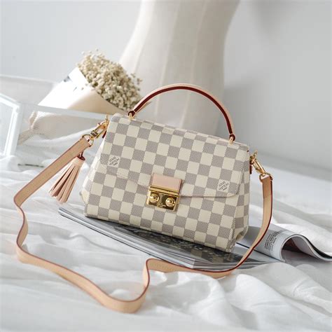 louis vuitton white small bag